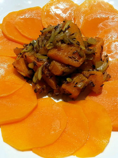 A picture of Curry Butter Squash Salad.