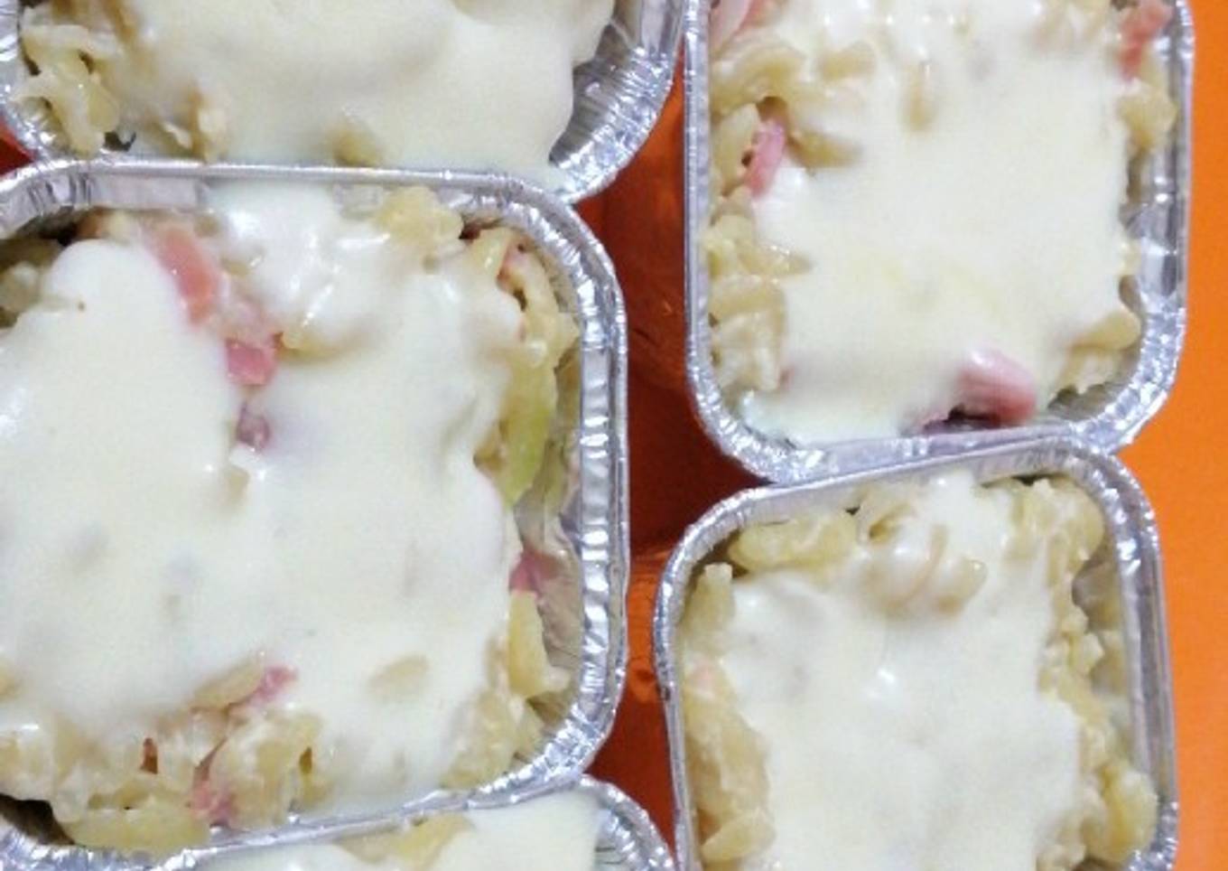 Macaroni schootel kukus