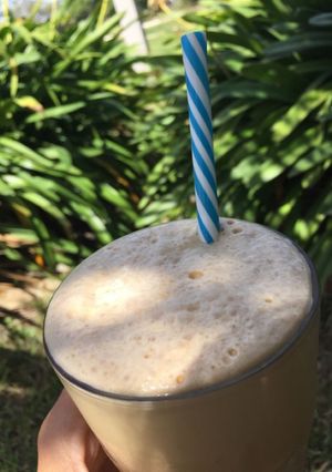 Una foto de Frappé de capuccino