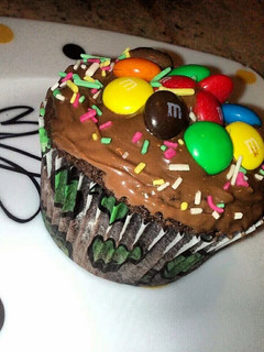A picture of Chocolate cupcakes.