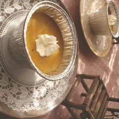 A picture of Rich Kabocha Squash Puddings.