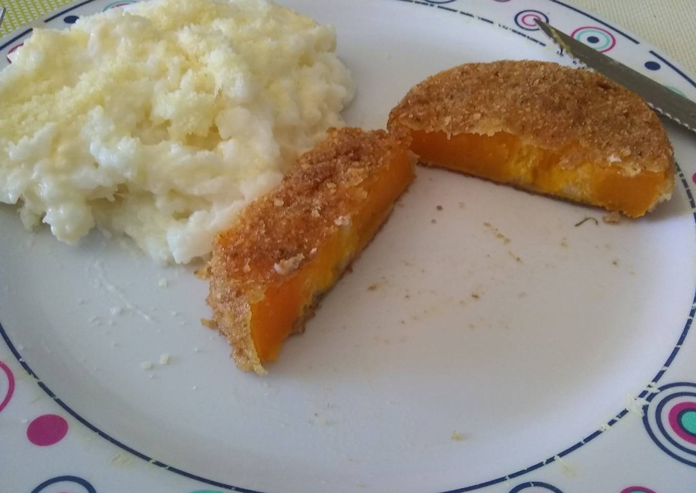 Milanesas de Calabaza