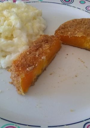 Una foto de Milanesas de Calabaza