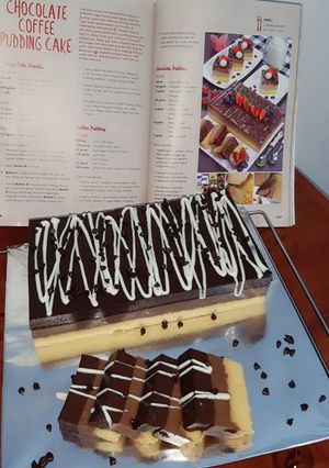 Foto resep Chocolate coffee pudding cake