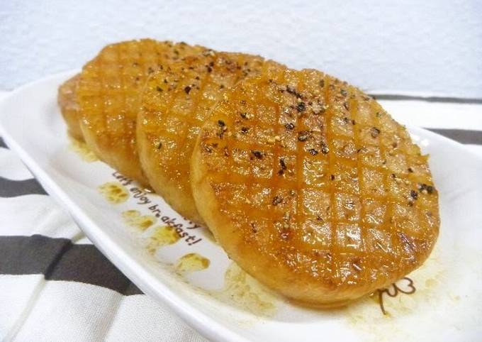 Recipe of Favorite Delicious Daikon Radish Steak