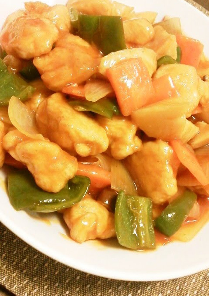 A picture of Economical, Healthy and Easy Sweet and Sour Chicken.