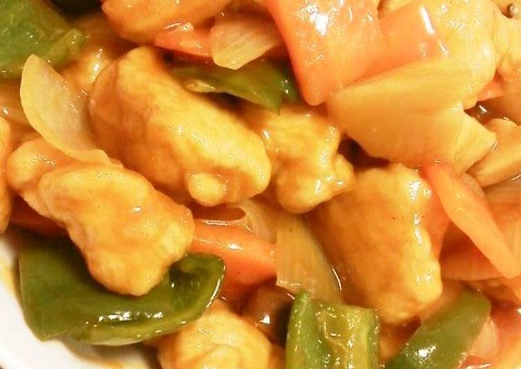 Economical, Healthy and Easy Sweet and Sour Chicken