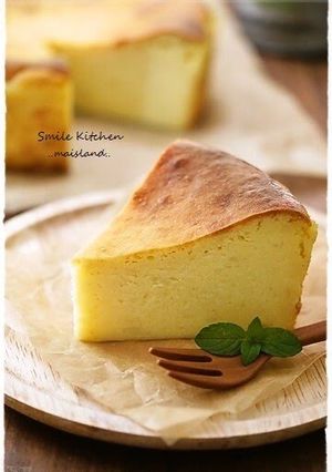 A picture of Soft Cream Cheesecake with Sweet Potato.