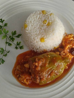 Una foto de Caiguas "caihuas" rellenas con carne