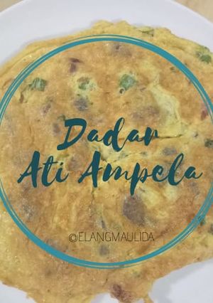 Foto resep Telur dadar ati ampela
