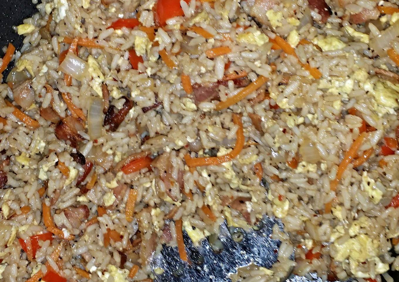 Bacon fried rice
