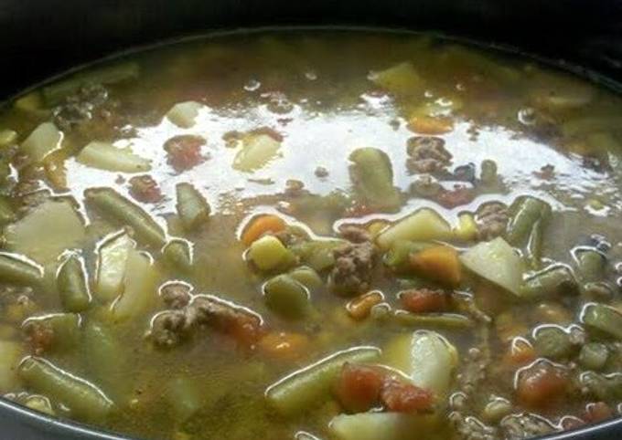 Recipe of Homemade Crock Pot Soup