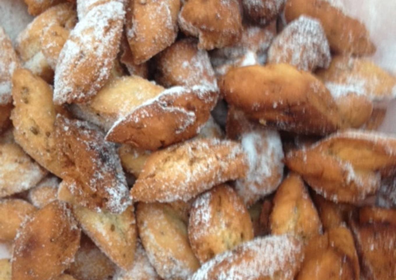 Castañas de anís para Carnaval con Thermomix