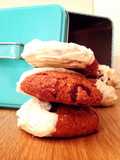cranberry and white chocolate oaty biscuits