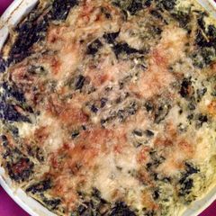 A picture of Spinach and Two Cheese Bake.