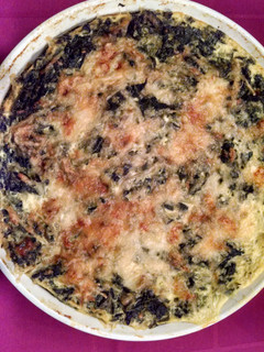 A picture of Spinach and Two Cheese Bake.