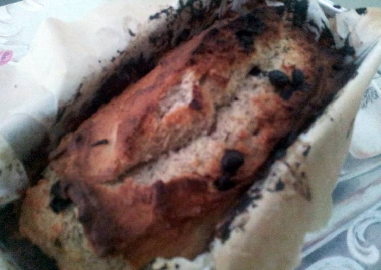 Step-by-Step Guide to Make Any-night-of-the-week Less Sweet Banana Chocolate Bread/Cake