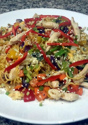 A picture of Kanya's Stir Fried Noodles.