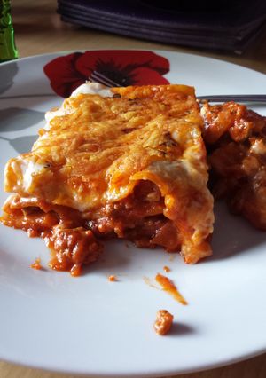 A picture of Easy lasagne.