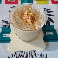 A picture of Soy Milk Banana Coffee Smoothie.