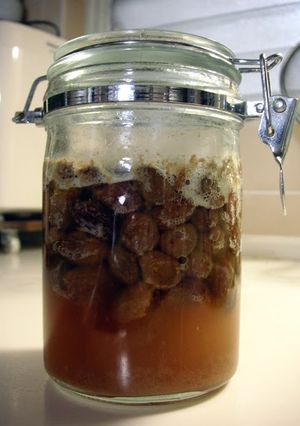 A picture of Homemade Natural Leaven - Raisin Yeast That's Stable Any Time of the Year.