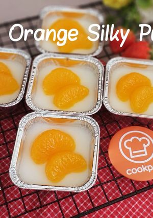 Foto resep Orange Silky Pudding a.k.a Silky Puding Jeruk