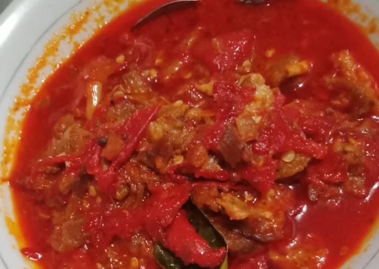 Resep Sambel goreng cirebon (sambel daging sapi), Bisa Manjain Lidah