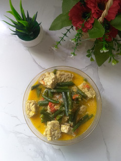 Foto resep Sayur Lodeh Tempe dan Kacang Panjang