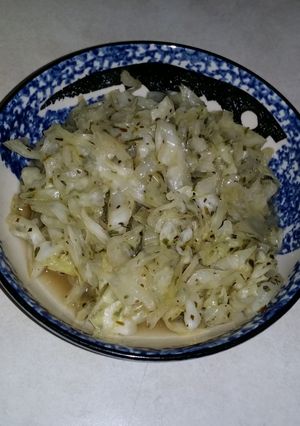 A picture of Greek Seasoned Cabbage (Lactose Free).