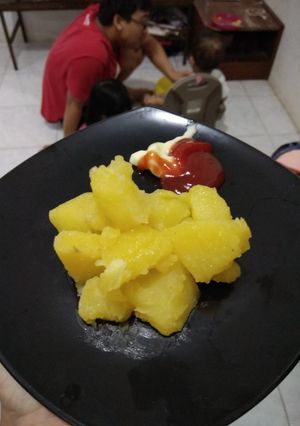 Foto resep Kentang rebus kocok