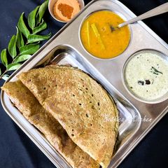A picture of Millet Pesarattu Dosa.