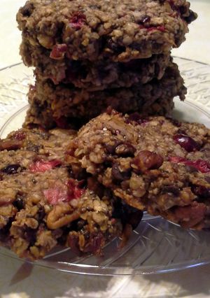 A picture of Strawberry Breakfast Cookies.