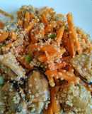 Ensalada de quinoa y mejillones