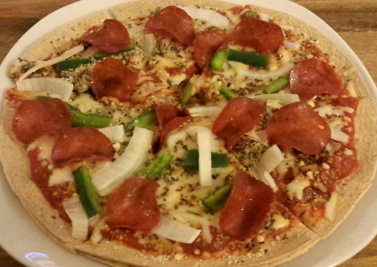 Recipe of Quick Tortilla Pizza