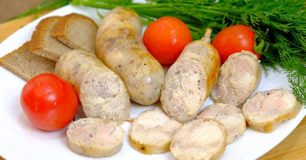 Домашняя колбаса из курицы | Блог DREVOS