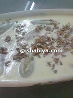 صورة لوصفة طريقة عمل كوسا باللبن أو شيخ المحشي
