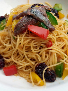A picture of Anchovies Angel Hair.