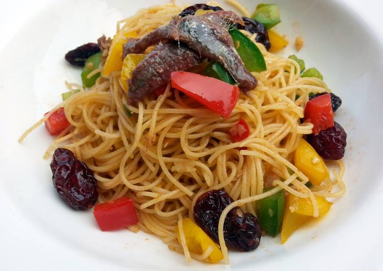 Easiest Way to Prepare Speedy Anchovies Angel Hair