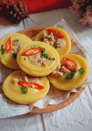 Foto resep Kue Lumpur Kentang Versi Asin (Gluten Free) No Telur