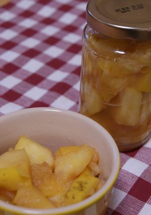 A picture of Quince Jam (A Delicious Natural Cough Suppressant).