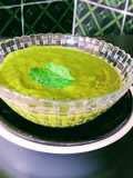 Green Chutney With Amla (Gooseberry) Powder