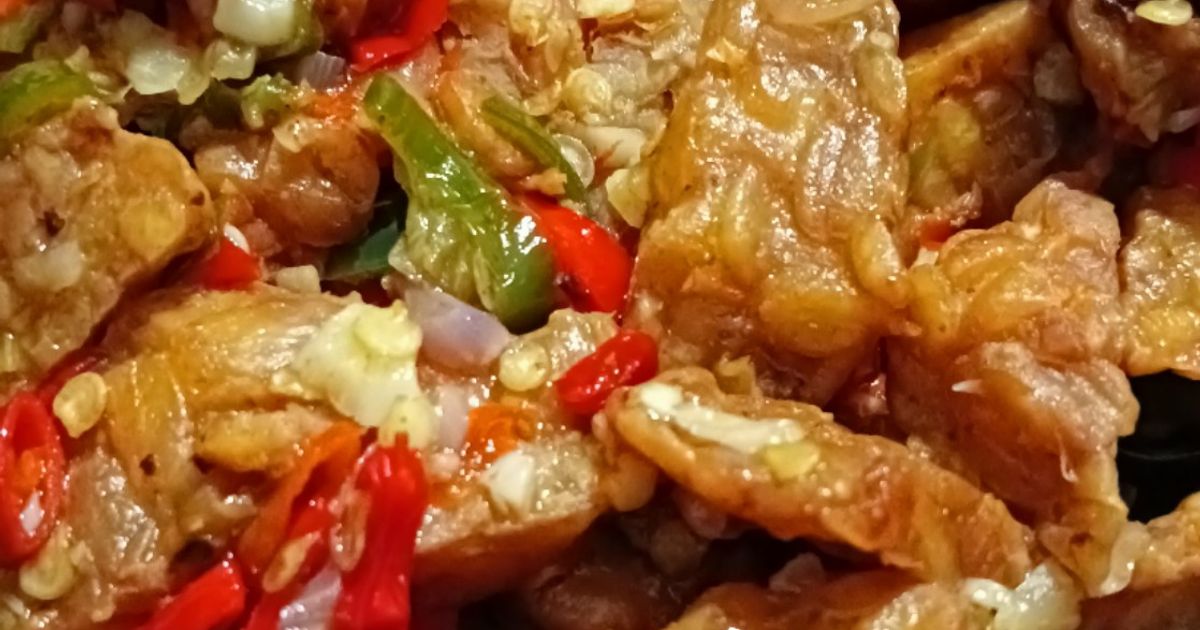 1173. Tempe Goreng Chili Padi Malaysia