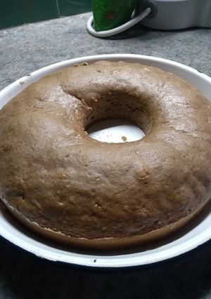 Una foto de Budín chocobanana