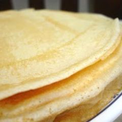 Russian-Style Blini Crepe with Cake Flour A picture of Russian-Style Blini Crepe with Cake Flour.