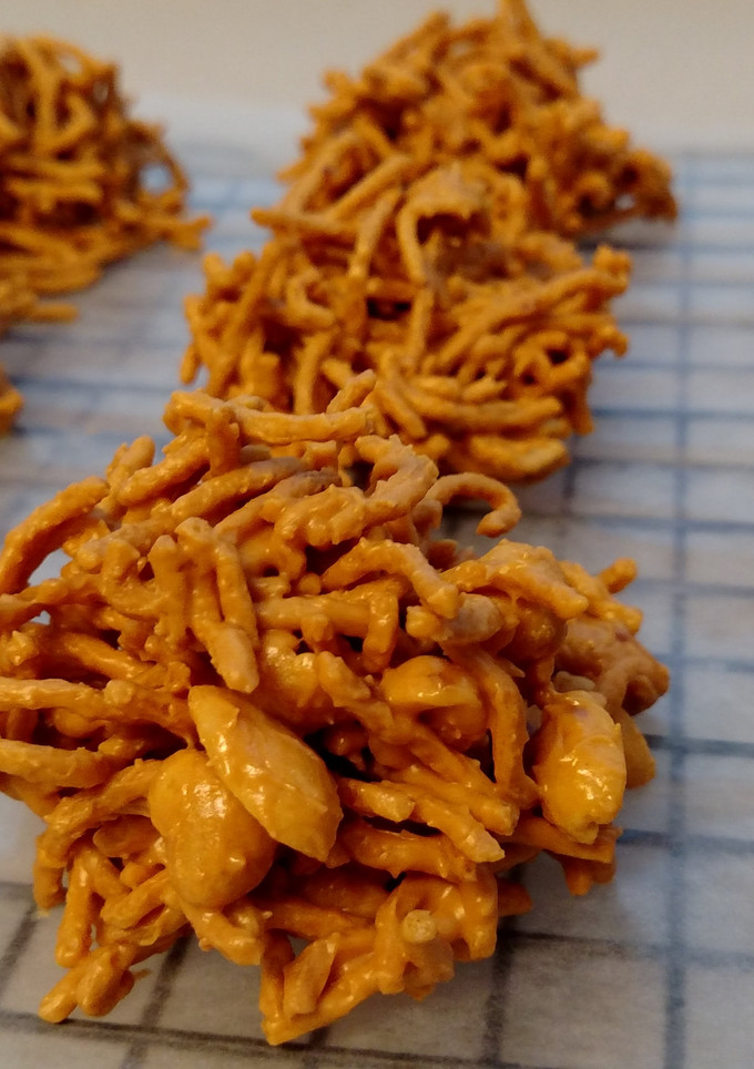 A picture of Haystacks.