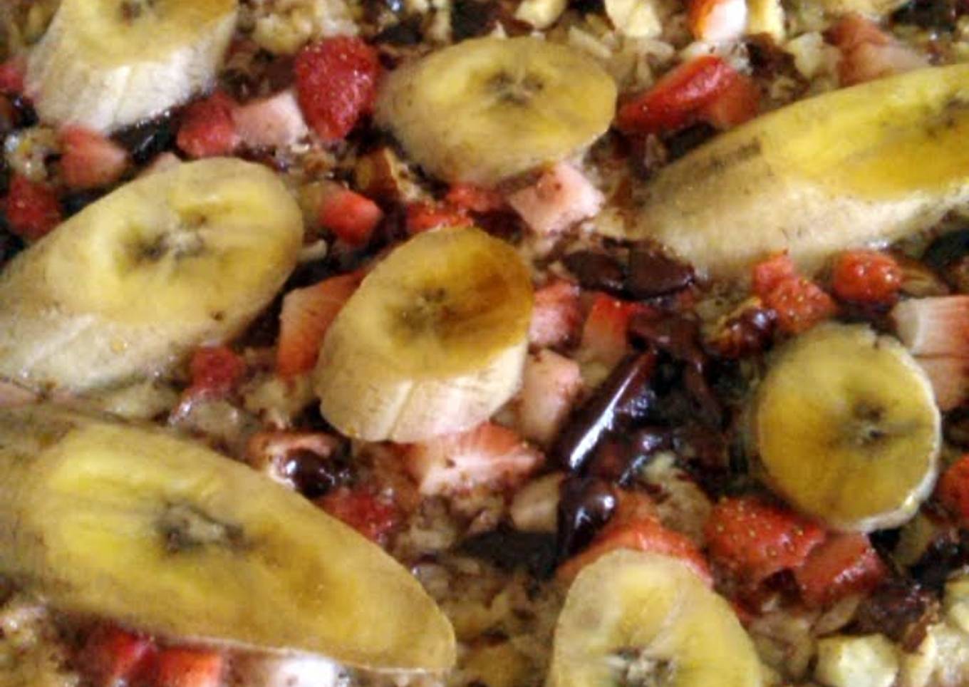 Vickys Breakfast Baked Fruity Oats, GF DF EF SF NF