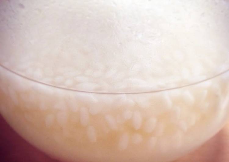 Easiest Way to Prepare Homemade Natural Leaven made with Amazake (Sakadane)