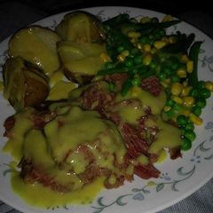 A picture of Beer cooked Silverside.