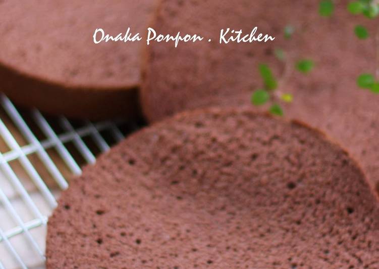 Easiest Way to Make Delicious Fluffy and Moist Chocolate Sponge Cake