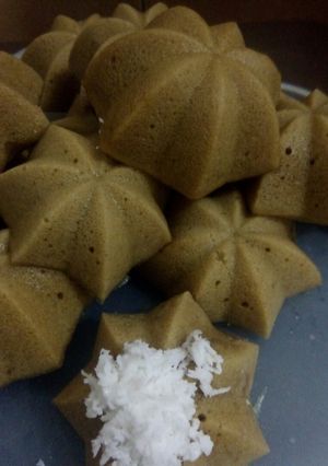 Foto resep Apem gula merah kukus